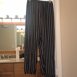 Flowy wide leg trousers